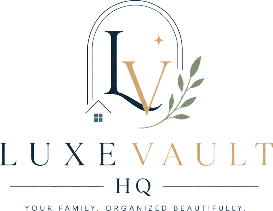 LuxeVault HQ — Your family. Organized beautifully.